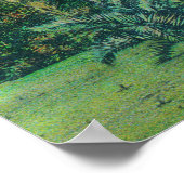 Außenansicht des Wohnsitzes von Luther Burbank Poster (Ecke)