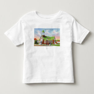 Außenansicht des York-Strand-Katholischen Kleinkind T-shirt