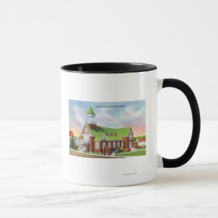 Außenansicht des York-Strand-Katholischen Tasse