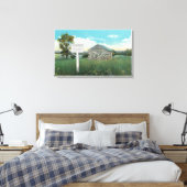 Außenansicht des Zeitschrift Old Powder Leinwanddruck (Insitu (Schlafzimmer))