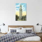 Außenansicht des Zollhauses Leinwanddruck (Insitu (Schlafzimmer))