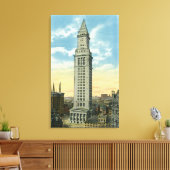 Außenansicht des Zollhauses Leinwanddruck (Insitu (Wohnzimmer))