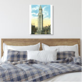 Außenansicht des Zollhauses Leinwanddruck (Insitu (Schlafzimmer))