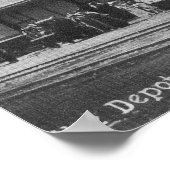 Außenansicht des Zuglagers Poster (Ecke)