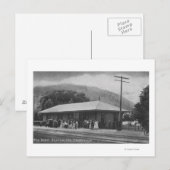 Außenansicht des Zuglagers Postkarte (Vorne/Hinten)