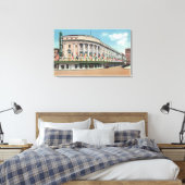 Außenansicht Eastman Theater & Schule of Eastman Leinwanddruck (Insitu (Schlafzimmer))