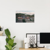 Außenansicht einer schmelzenden Pflanze Poster (Heimbüro)