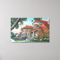 Außenansicht einer typischen Residenz