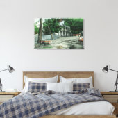 Außenansicht eines Road HouseYreka, CA Leinwanddruck (Insitu (Schlafzimmer))