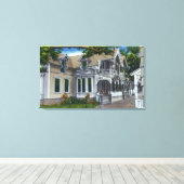 Außenansicht eines typischen Ingwer-Brotes Leinwanddruck (Insitu (Holzboden))