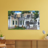 Außenansicht eines typischen Ingwer-Brotes Leinwanddruck (Insitu (Wohnzimmer))