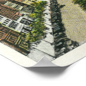 Außenansicht Hauptstadt Hügel und Offiziell Poster (Ecke)