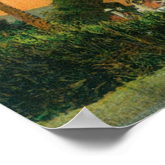 Außenansicht Hotel au Palm Poster (Ecke)