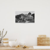 Außenansicht Hotel Bon Air in Escalle Poster (Küche)