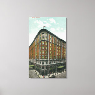 Außenansicht Hotel Seneca Leinwanddruck