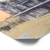 Außenansicht Hughes HotelFresno, CA Poster (Ecke)