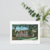 Außenansicht Kendrick Hall, Vassar-Uni Postkarte (Stehend Vorderseite)