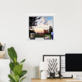 Außenansicht - Misty Morning Poster (Heimbüro)