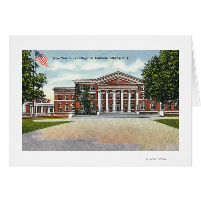 Außenansicht NY Staat Uni für Lehrer (Vorderseite (Horizontal))
