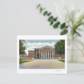 Außenansicht NY Staat Uni für Lehrer Postkarte (Stehend Vorderseite)