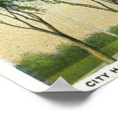 Außenansicht Rathaus 2 Poster (Ecke)