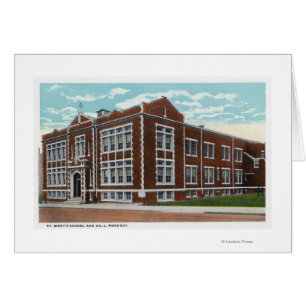 Außenansicht St Mary von Schule und von Hall