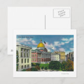 Außenansicht Staat House Postkarte (Vorne/Hinten)