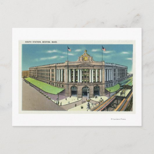 Außenansicht Südstation 2 Postkarte (Vorderseite)