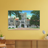 Außenansicht Taylor Hall, Vassar-Uni Leinwanddruck (Insitu (Wohnzimmer))