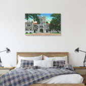 Außenansicht Taylor Hall, Vassar-Uni Leinwanddruck (Insitu (Schlafzimmer))