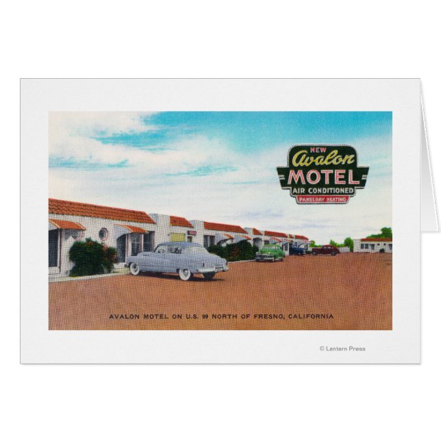 Außenansicht von Avalon MotelFresno, CA (Vorderseite (Horizontal))
