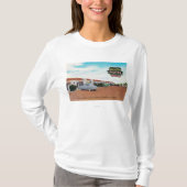 Außenansicht von Avalon MotelFresno, CA T-Shirt (Vorderseite)