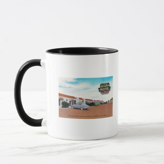 Außenansicht von Avalon MotelFresno, CA Tasse (Links)