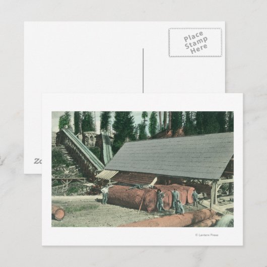 Außenansicht von Bentons MillRedding, CA Postkarte (Vorne/Hinten)