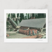 Außenansicht von Bentons MillRedding, CA Postkarte (Vorderseite)