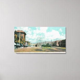 Außenansicht von Berkeley StationBerkeley, CA Leinwanddruck