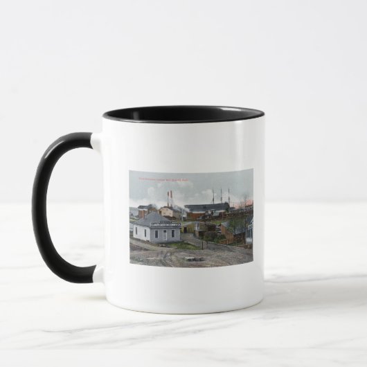 Außenansicht von Clark-Nickerson Lumber Co Tasse (Links)