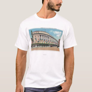 Außenansicht von Eastman Theater u. von Schule von T-Shirt
