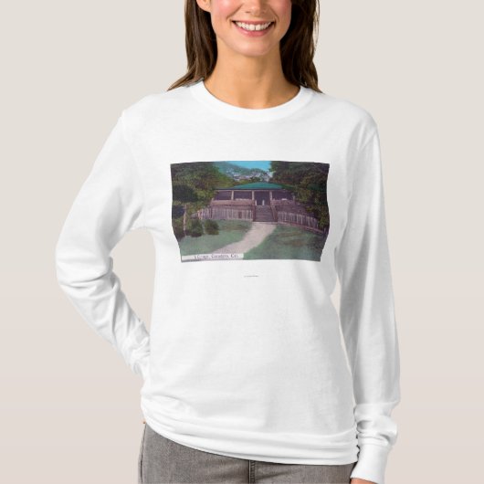 Außenansicht von einem CottageCazadero, CA T-Shirt (Vorderseite)