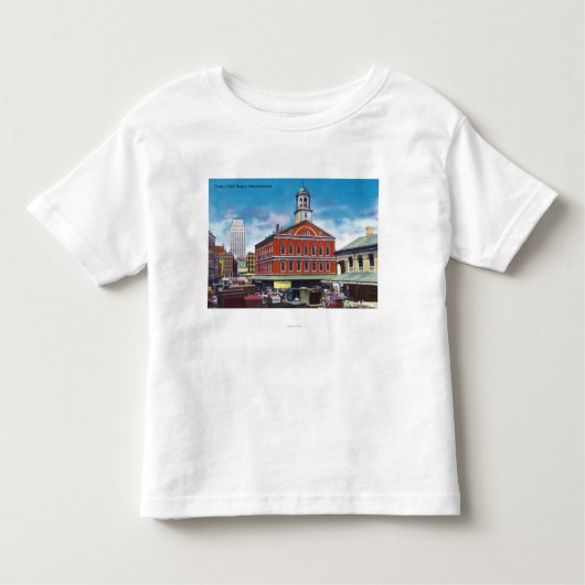 Außenansicht von Faneuil Hall Kleinkind T-shirt (Vorderseite)