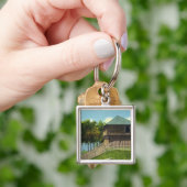 Außenansicht von Fort Halifax Schlüsselanhänger (Hand)