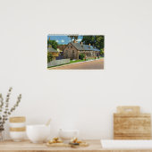 Außenansicht von FT. Western- und Blockhäuser # Poster (Küche)