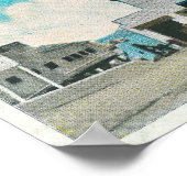 Außenansicht von Hagemans Meeresgrotte Poster (Ecke)