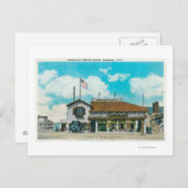 Außenansicht von Hagemans Meeresgrotte Postkarte (Vorne/Hinten)