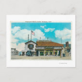 Außenansicht von Hagemans Meeresgrotte Postkarte (Vorderseite)