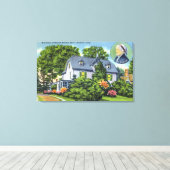 Außenansicht von Harriet Beecher Stowe Leinwanddruck (Insitu (Holzboden))