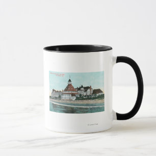Außenansicht von Hotel del Coronado vom Pier Tasse