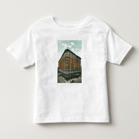 Außenansicht von HotelSeneca Kleinkind T-shirt (Vorderseite)