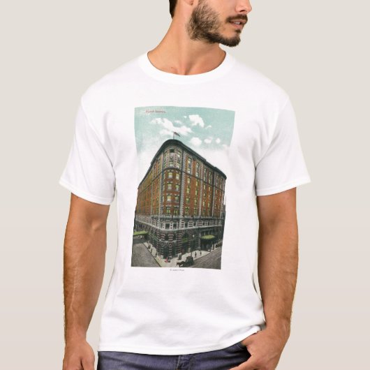 Außenansicht von HotelSeneca T-Shirt (Vorderseite)