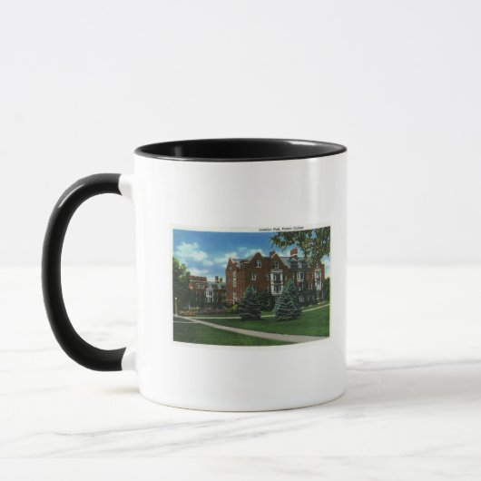 Außenansicht von Josselyn Hall, Vassar-Uni Tasse (Links)